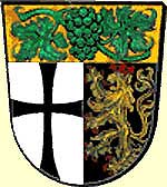 Zu sehen ist das Wappen von Weinheim