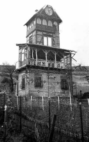 Abb. 4: Villa Glotzbach oberhalb der ehemaligen Glotzbachhohl (ehem. Gewann „Edelmann“), 1935