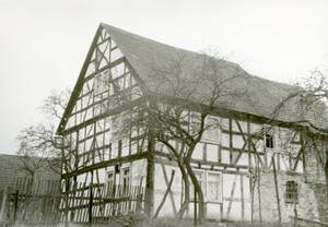 Wohnhaus Nr. 25 „Krouse“ im Jahr 1942.
