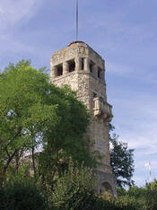 Das Bild zeigt den Wintersheimer Wasserturm