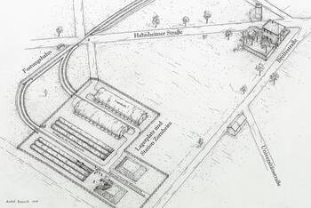 Rekonstruktion des Infanterie-Lagerplatzes bei Zornheim