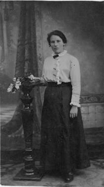Maria Frink um 1905
