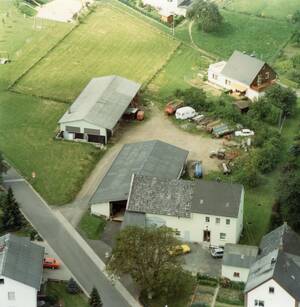 Landwirtschaftlicher Betrieb Heinrich Gombert im Jahr 1980