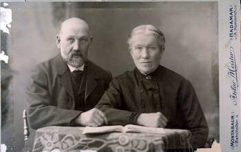 Johann Paulinus und Anna Maria Dennebaum im Jahr 1911