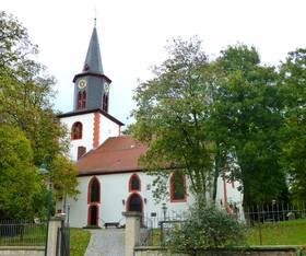 Evangelische Pfarrkirche in Wörrstadt, ursprünglich St. Laurentiuskirche