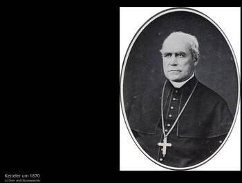 M. Müller wurde im Mainzer Priesterseminar von Bischof Wilhelm Emmanuel von Ketteler geprägt