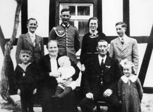 Familie Josef Becher 1940