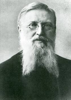 Porträt Prof. Dr. phil. Franz Staudinger, 1924. Fotograf Alfred Bischof