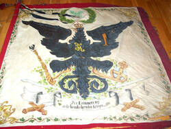 Fahne des Kriegervereins Rhens