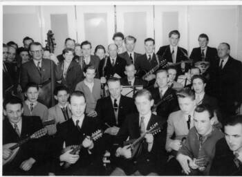 Mandolinenclub in Gießen 1955