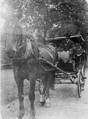 Fahrt von Adam Meuer und Verwandten nach Koblenz-Ehrenbreitstein