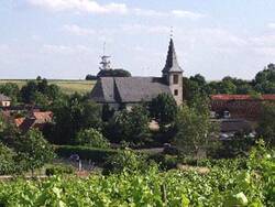 Das Bild zeigt die katholische Kirche St. Pirmin in Eimsheim