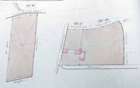 Abb. 5: Plan des Gutshofes der Mainzer Hospizien ("Mainzer Hof"), 1832