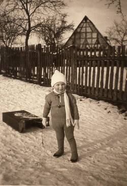 Scheune von „Frenke Hanni“ im Jahr 1941.