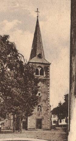 Kirche St. Maria Magdalena in Rheinbreitbach um 1920
