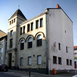 Seitentrakt der neuen Synagoge in der Rochusstraße