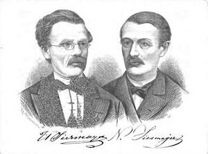 Abb. 1: Franz Heinrich und Nicolaus Siesmayer