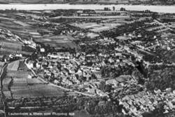 Blick auf Laubenheim; Ansichtskarte abgestempelt 19.07.1950