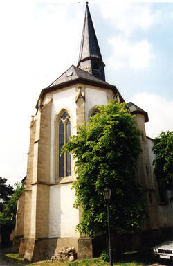 Zu sehen ist die Kirche von St. Johann
