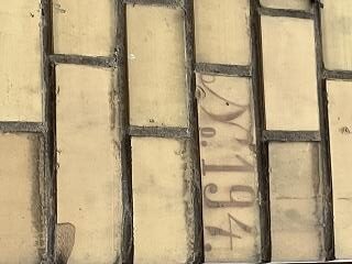 Historische Hausnummer Udenheim